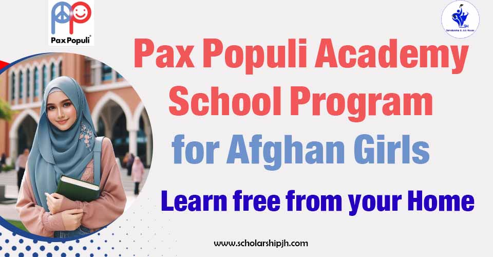 Pax Populi Academy School Program for Afghan Girl 20242025